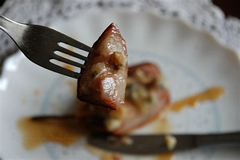 Siguiendo A Nenalinda Peras Al Horno Con Queso Gorgonzola Nueces Y