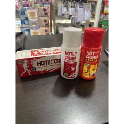 Jual HOTIN CREAM 120gram Hot In Cream Botol Putih Dan Botol Hijau