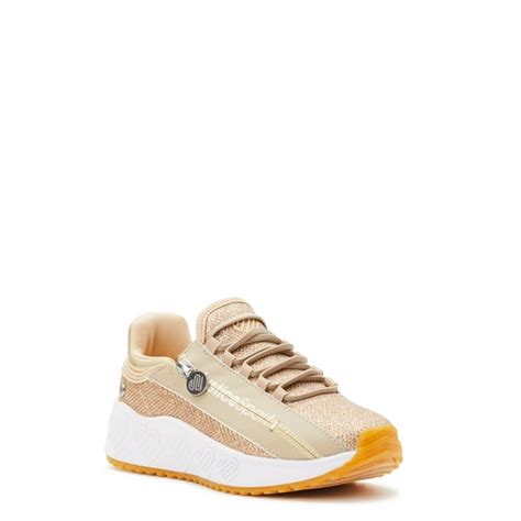 Justice Little Girl And Big Girl Athletic Side Zipper Sneakers Sizes 13