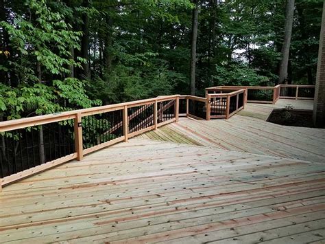 Deck Railings & Privacy Walls From Miles Bradley Expert Deck Builders