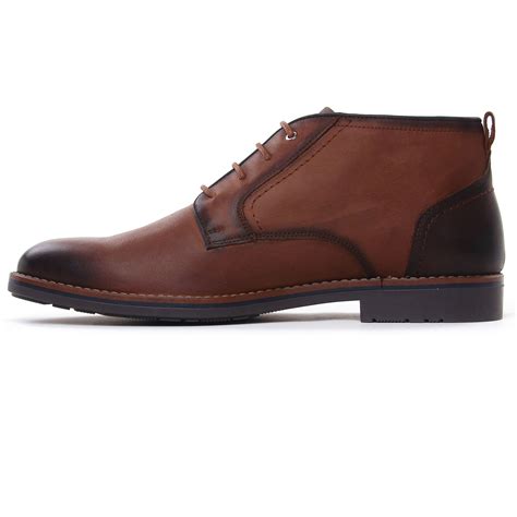 Pikolinos M4V 8081 Cuero Bottine Chukka Marron Automne Hiver Chez