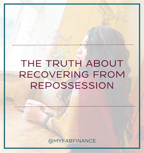 truth  recovering  car repossession