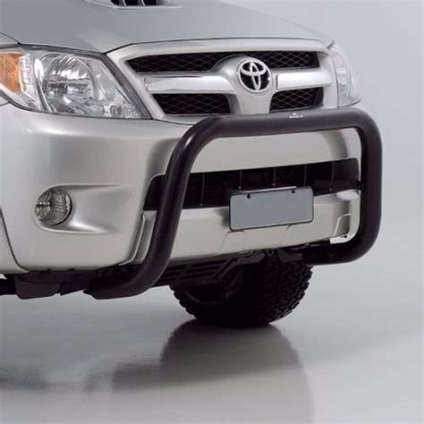 Defensa caño Keko Acero Negro Toyota Hilux Vigo 2005 2014 ProtecCar