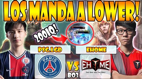 PSG LGD VS EHOME BO3 GAME 3 DPC CHINA 2022 TOUR1 REGIONAL FINALS 中国联赛