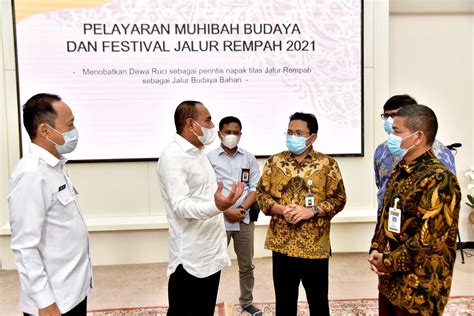 Edy Rahmayadi Dukung Pelayaran Muhibah Budaya Festival Jalur Rempah