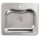 Kohler K 3362 1 NA Stainless Steel Staccato 25 Single Basin Top Mount