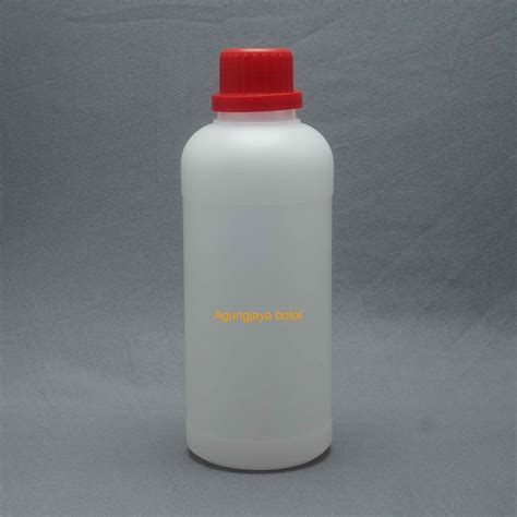 Jual Botol BL Bulat 500 Ml Natural Hdpe Neck 30 Set Spl Botol Pupuk