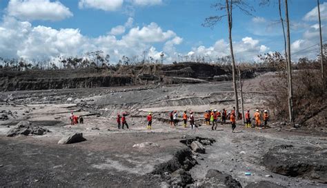 Foto Operasi Pencarian Korban Erupsi Gunung Semeru Terus Berlanjut