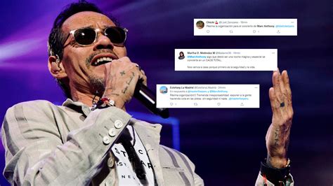 Marc Anthony En Lima Indignación Por Largas Colas Para Ingresar Al