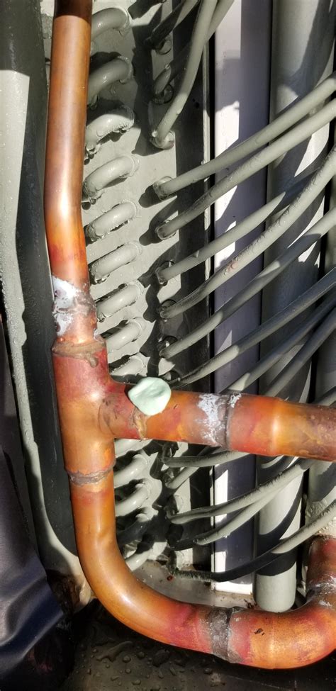I fixed the leak! : r/HVAC