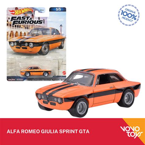 Jual Hot Wheels Premium Fast And Furious Alfa Romeo Giulia Sprint Gta Shopee Indonesia