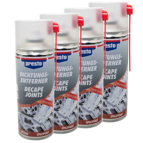 Presto Dichtungsentferner Spray Klebstoff Entferner 4 X 400ml onl, 30,99