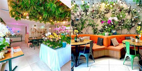 Flower Themed Cafes Restaurants In Metro Manila