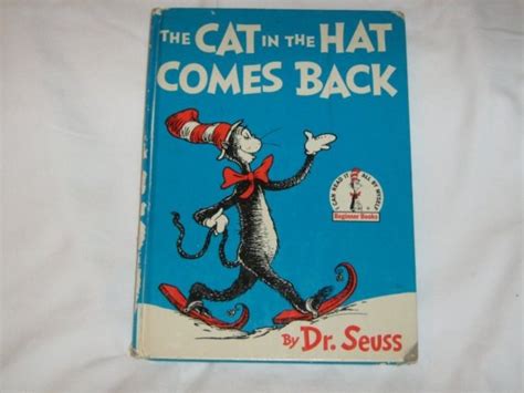 Dr Seuss The Cat In The Hat Comes Back Vintage 1958 Etsy Seuss