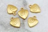 Mm Gold Heart Pendants Gpy Pendants