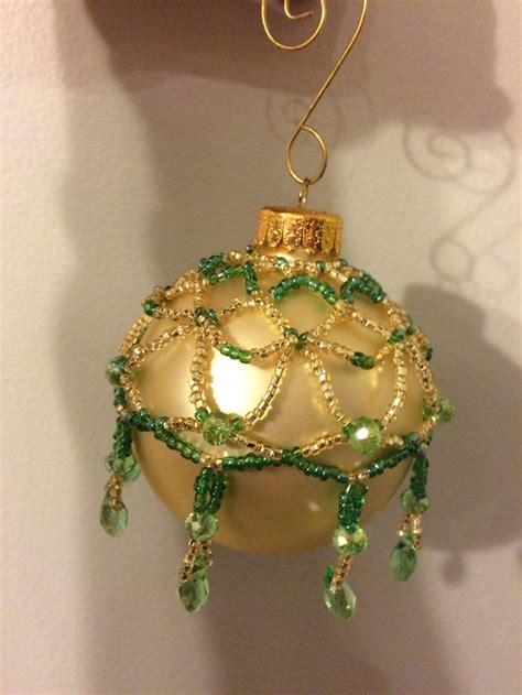 Pin By Ronda Grose On Christmas Beaded Ornament Covers Christmas