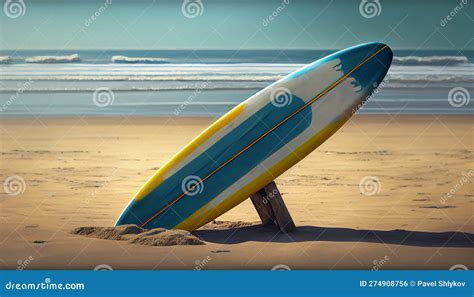 Tablas De Surf En La Arena De La Playa Stock de ilustración Ilustración de bikini lifestyle