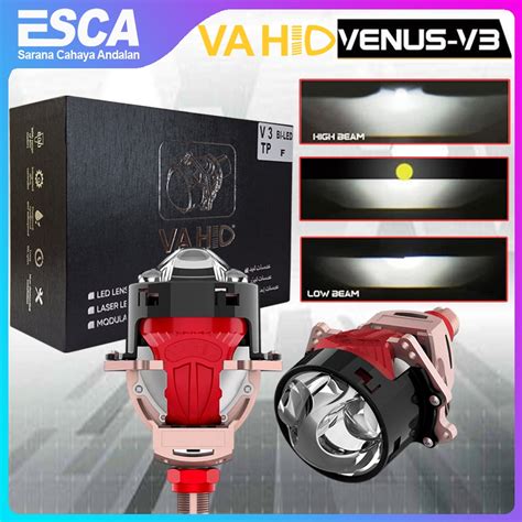 Jual V Led Projector Biled Double Laser Headlight Venus Vahid