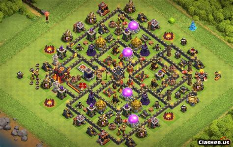 town hall   farm base   link   clash