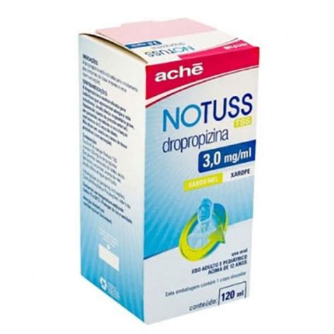 Para Que Serve O Xarope Notuss - Notuss 3,0mg/mL Xarope