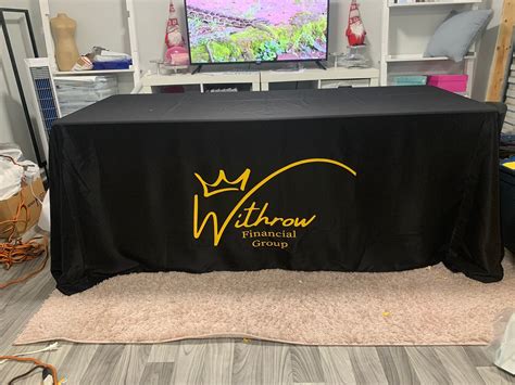 Interactive QR codes will soon be printed on every custom table cloth 16