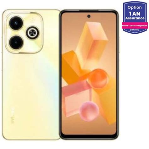 Smartphone Infinix Hot 40i 8Go 256Go Gold Tunisie Best Buy Tunisie