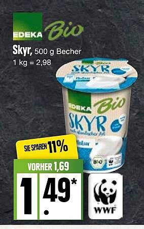 Edeka Bio Skyr Angebot bei E Center - 1Prospekte.de