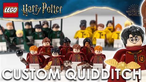 Lego Harry Potter Hogwarts Quidditch Teams Purist Custom Minifigures