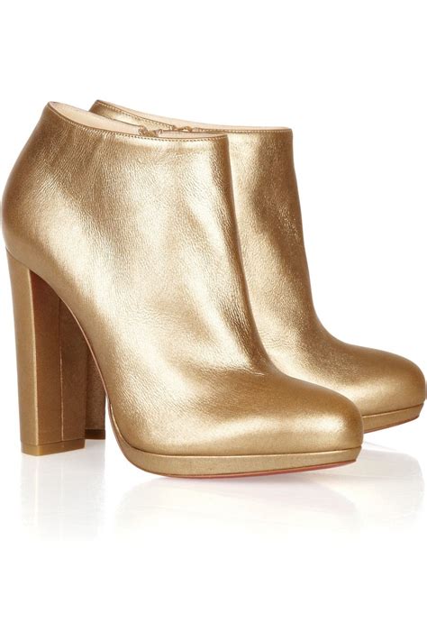 С чем носить золотые ботильоны (68 фото)