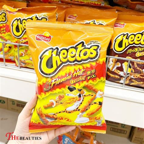 Fritolay Cheetos Flamin Hot Crunchy Snacks G