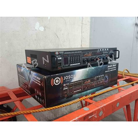 Amplifier Joson Mars Max With Equalizer Fm Usb Sd Bt Watts