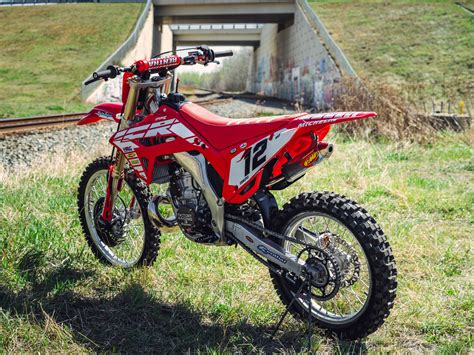 motoworx honda cr  bike build project part