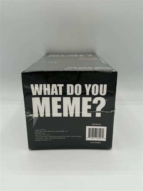 What Do You Meme Party Game Bigger Better Edition Way More Fresh