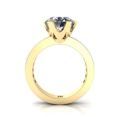 2 Carat Diamond Ring Round Lab-grown Diamond Engagement Ring