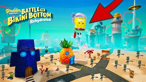 PLANKTON MENYERANG BIKINI BATTOM DENGAN ROBOT SpongeBob Battle For