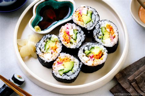 Vegetarian Sushi Rolls • Just One Cookbook