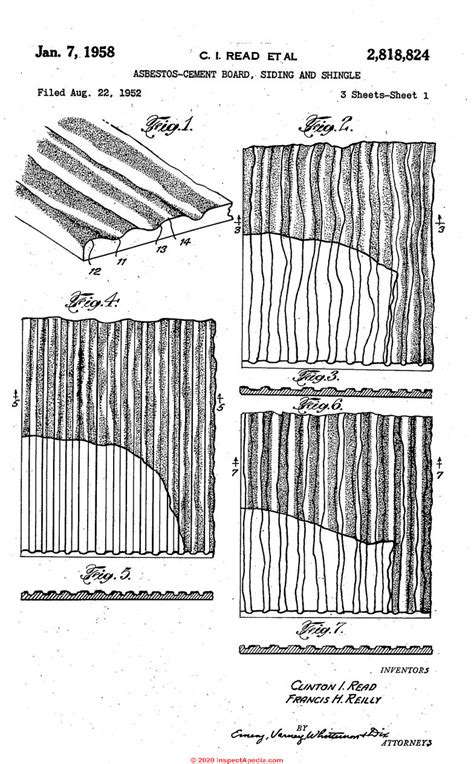 Asbestos Cement Shingle Identification