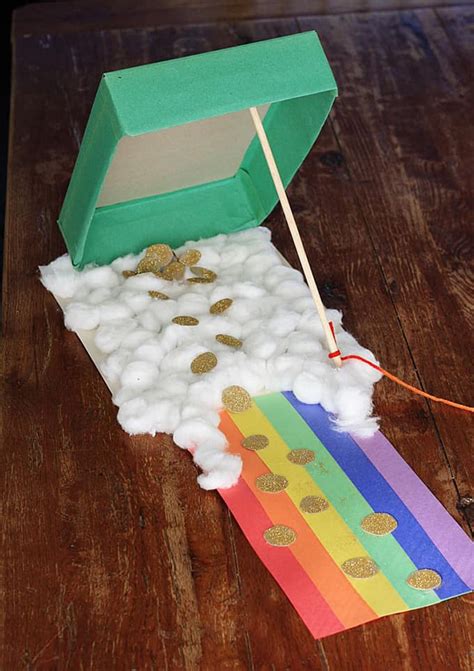 Cereal Box Leprechaun Trap A Fun St Patricks Day Craft For Kids