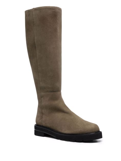 Stuart Weitzman Mila Lift Knee High Boots Farfetch