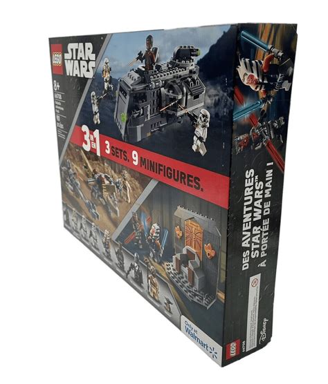 Lego 66708 Star Wars Galactic Adventures Pack 3 In 1 New Factory Sealed Ebay