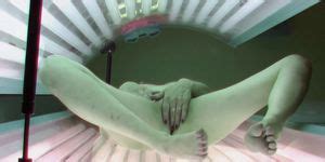 Czechsolarium Slow Pussy Masturbation In Public Solarium Tnaflix