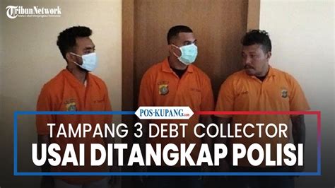 Begini Tampang 3 Debt Collector Yang Viral Karena Bentak Polisi Saat