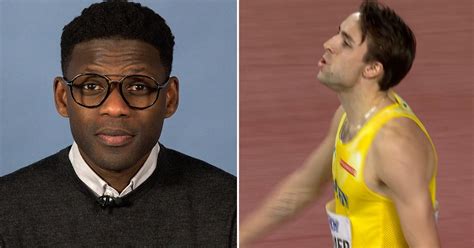 Friidrott Alhaji Jeng förklarar Andreas Kramers VM silverlopp