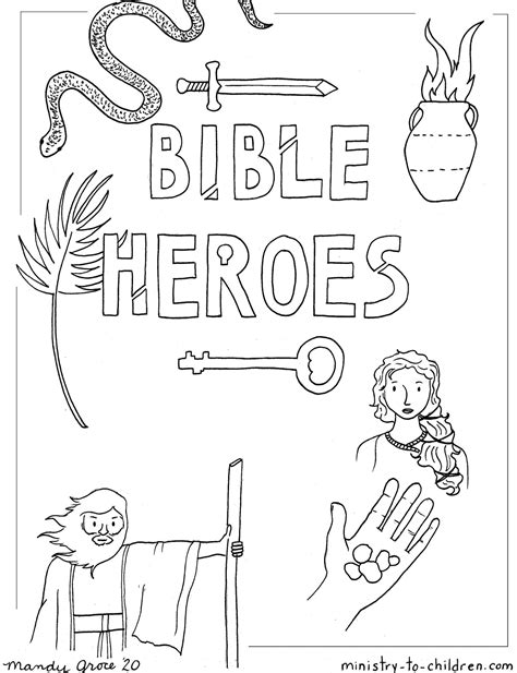 Bible Heroes: FREE Sample Lesson (download only) – The Sunday School Store