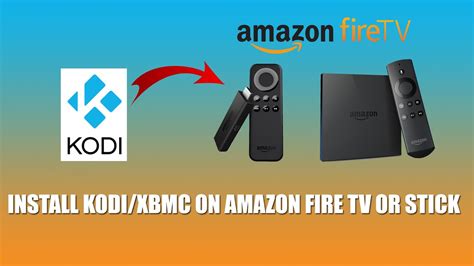 Install Kodi On Amazon Fire Tv Or Stick Via Adbfire Youtube