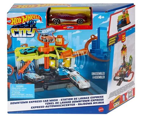 Pista Hot Wheels City Lava Rápido HDR27 Mattel Real Brinquedos