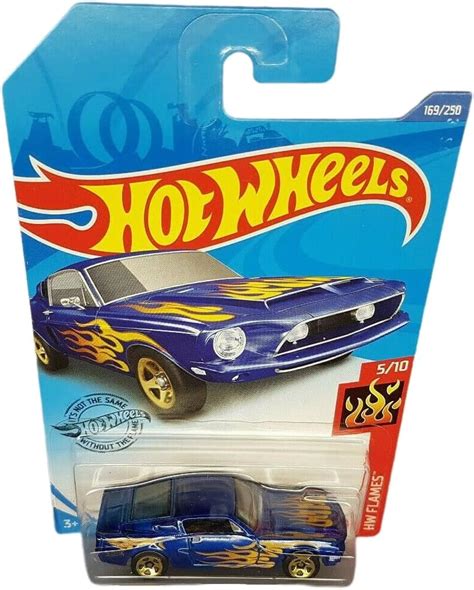 Hot Wheels Shelby Gt Hw Flames Ghd Long Card Mattel Bigamart