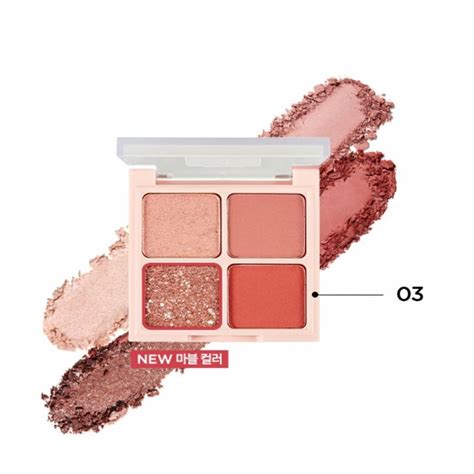FMGT Bảng Màu Mắt THE FACE SHOP Rosy Nude Quad Eyeshadow Palette g