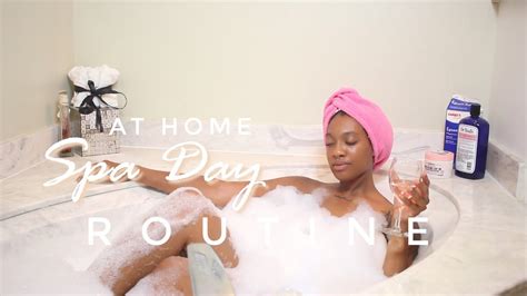 My Lux At Home Spa Day Pamper Routine Styledbykami Youtube