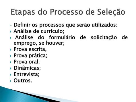 Ppt Recrutamento E Seleção De Pessoal Powerpoint Presentation Id7106150